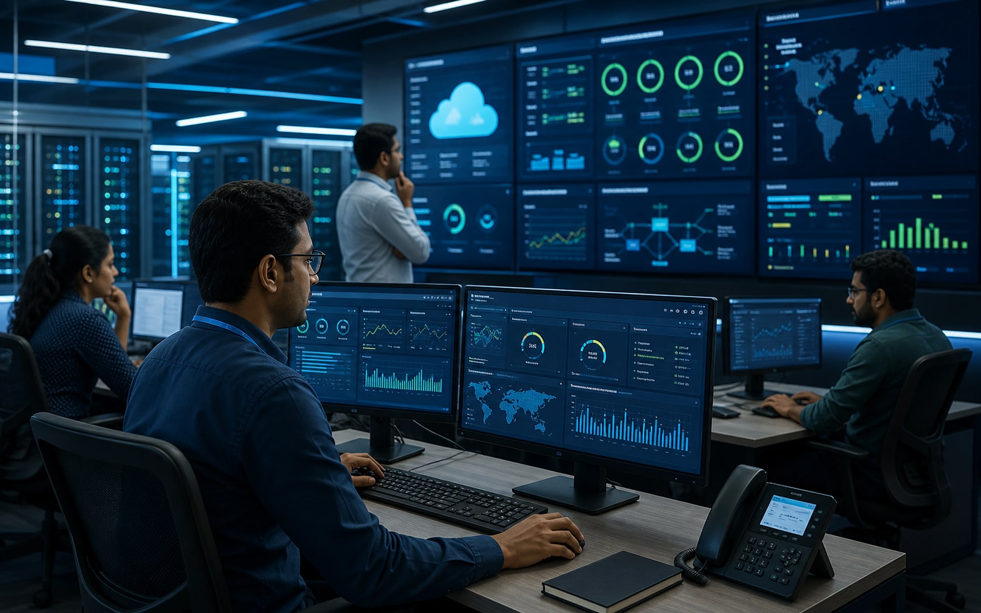 Cloud infrastructure and growth support environment