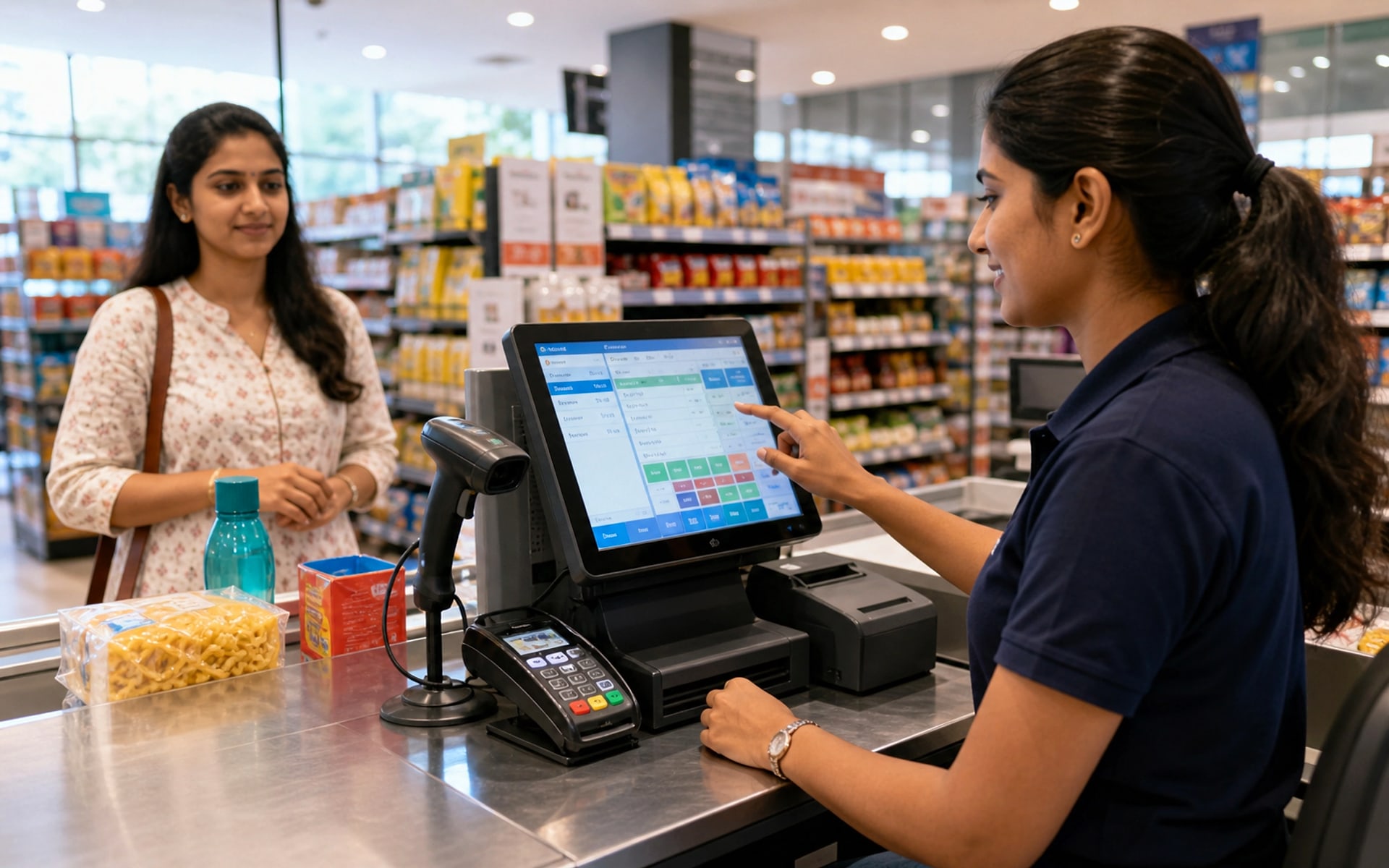 Point of sale terminal software photo